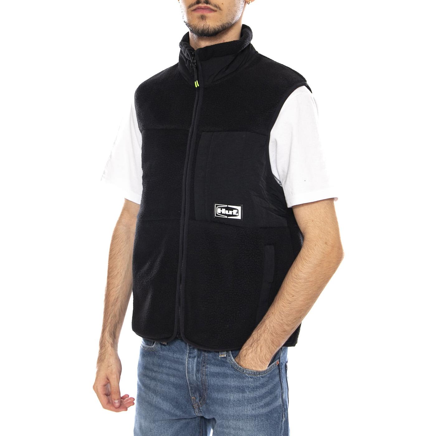 Sonoma High Pile Vest -- Gilet Hombre Negro Hombre HUF – London