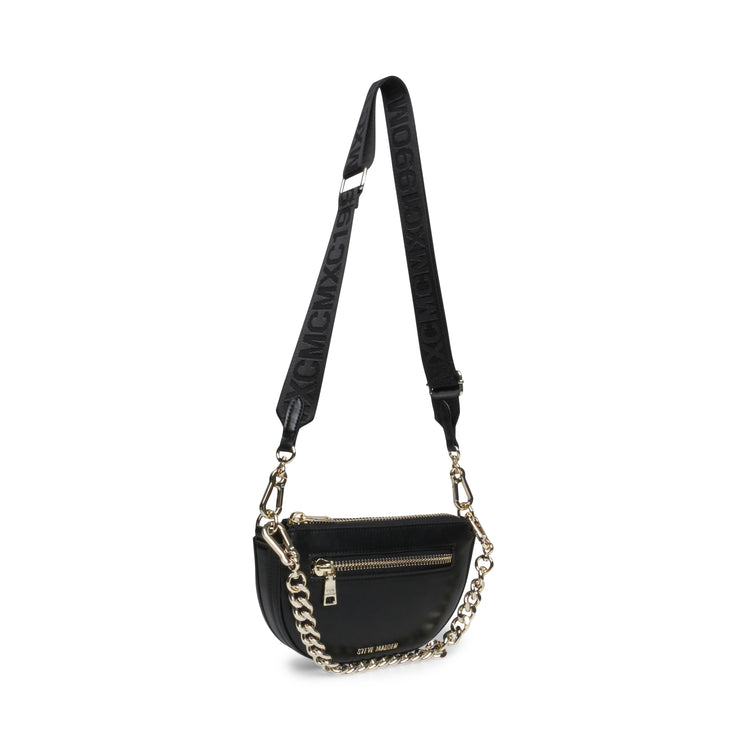 Bcobraa Black - Borsa a Tracolla Nera SMABCOBRAA-BLA . STEVE MADDEN 