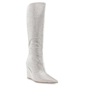 Showout Rhinestone - Stivali Donna Argento SHOW10S1 . STEVE MADDEN 