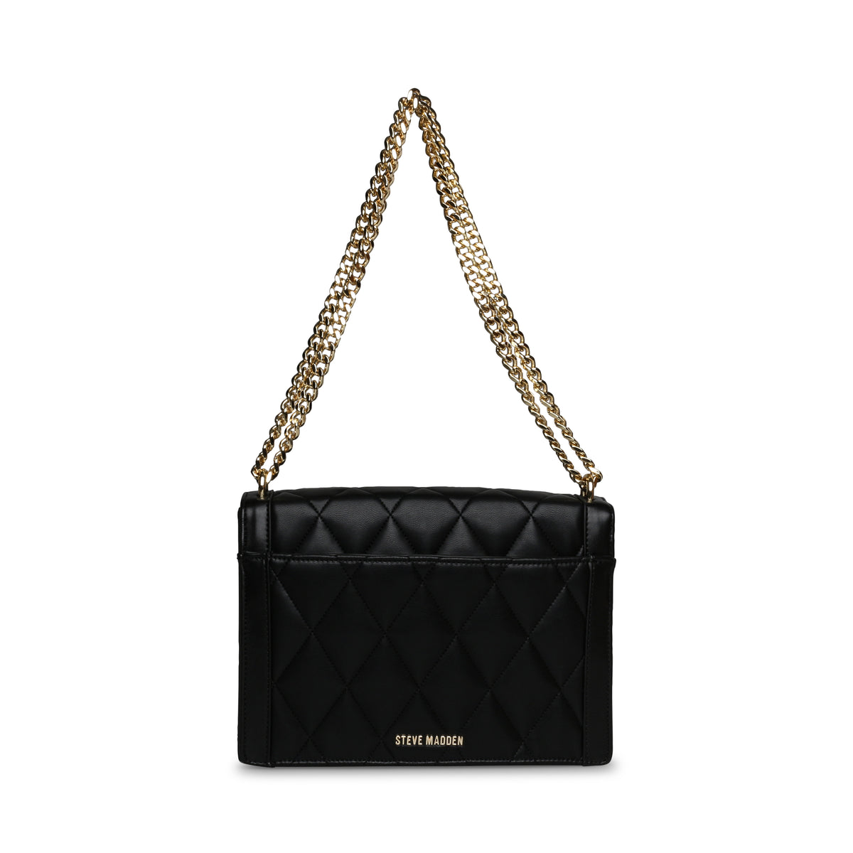 BDiablo Black / Gold - Borsa a Tracolla Nera SMABDIABLO-B-G . STEVE MADDEN 