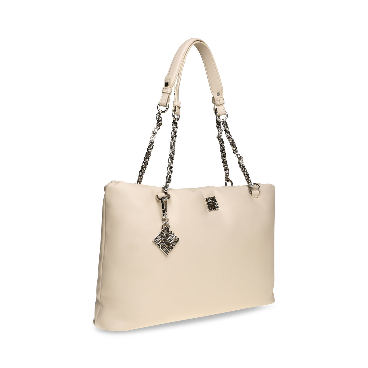 BSoprano Bone / Silver - Borsa Bianca SMABSOPRANO-BNS . STEVE MADDEN 
