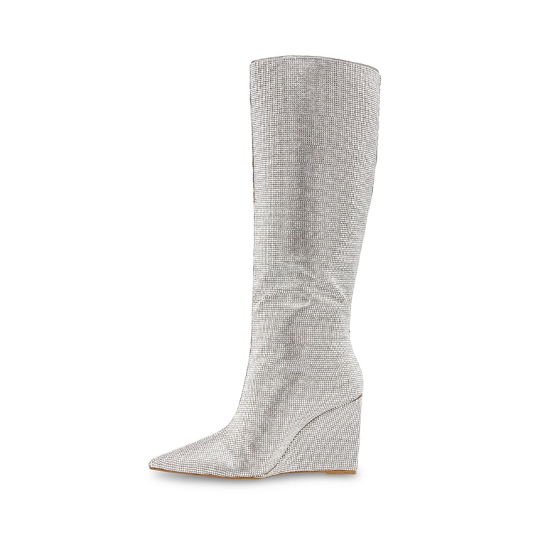 Showout-R Rhinestone - Stivali Donna Argento SMSSHOWOUT-R-998 . STEVE MADDEN 