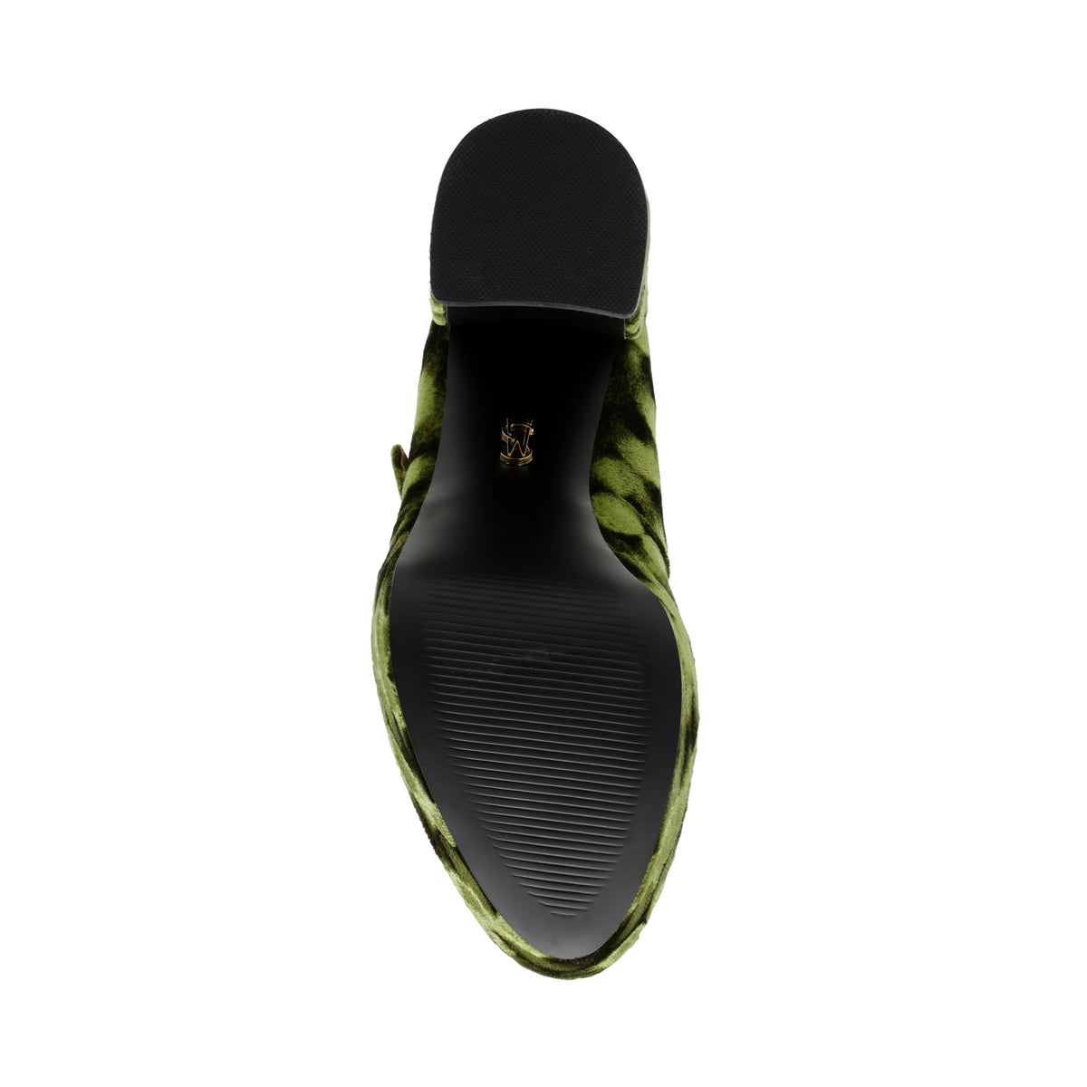 Charged-Up Grn Velvet - Scarpe in Velluto Donna Verdi / Multicolore SMSCHARGED-UP-GRN . STEVE MADDEN 