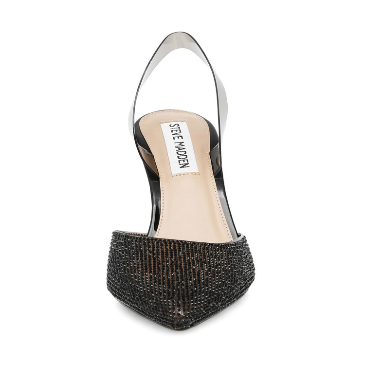 Lucyle Black Crystal Color Vinyl + Matching Stones - Scarpe Décolleté Donna Nere SMSLUCYLE-BLK . STEVE MADDEN 