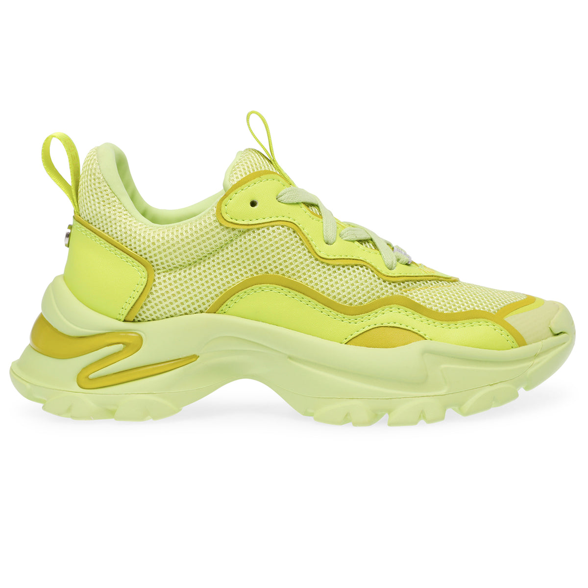 Manerva Neon Lime - Scarpe Stringate Profilo Basso Donna Verdi SMPMANERVA-NEO . STEVE MADDEN 
