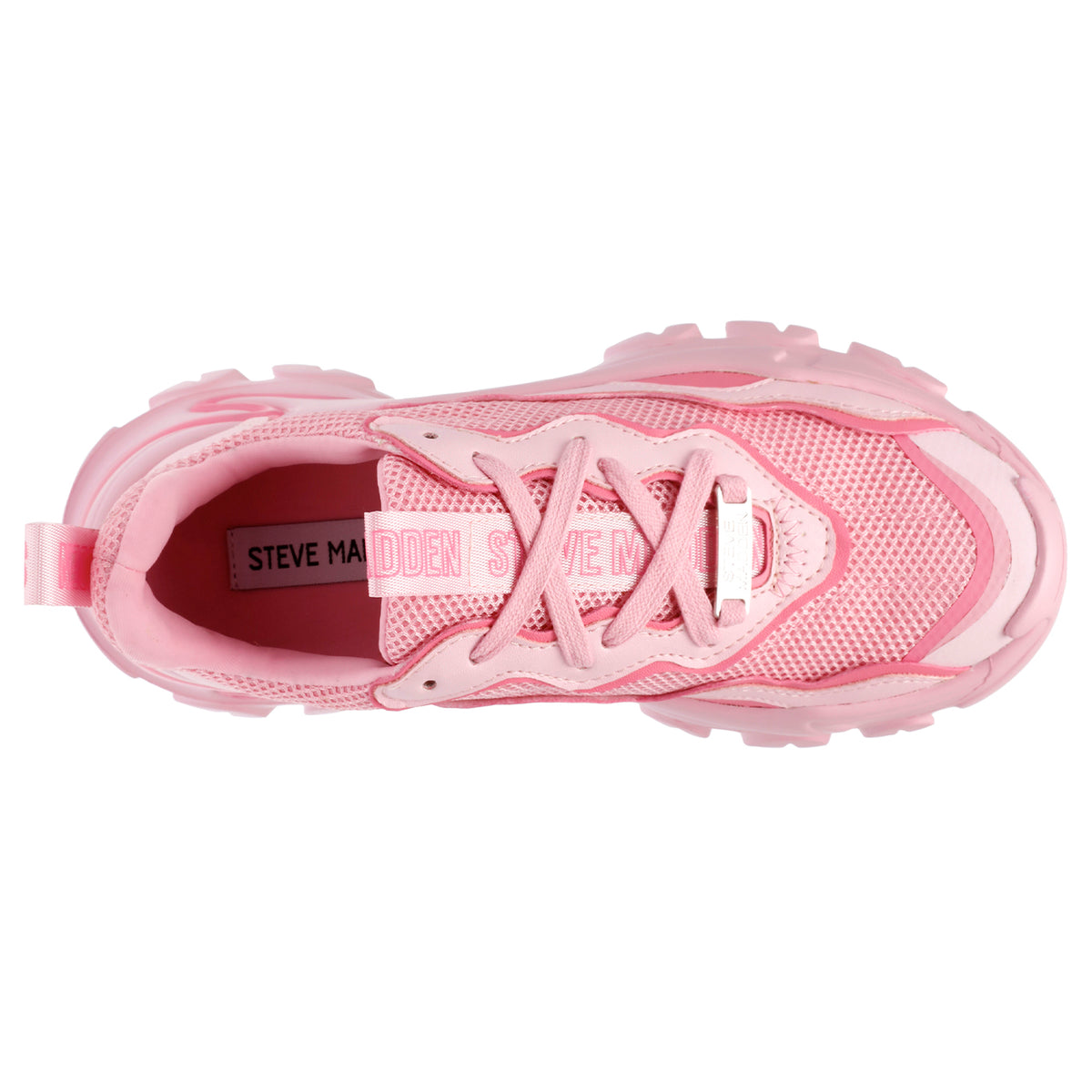 Manerva Pink Candy - Scarpe Stringate Profilo Basso Donna Rosa SMPMANERVA-PIN . STEVE MADDEN 
