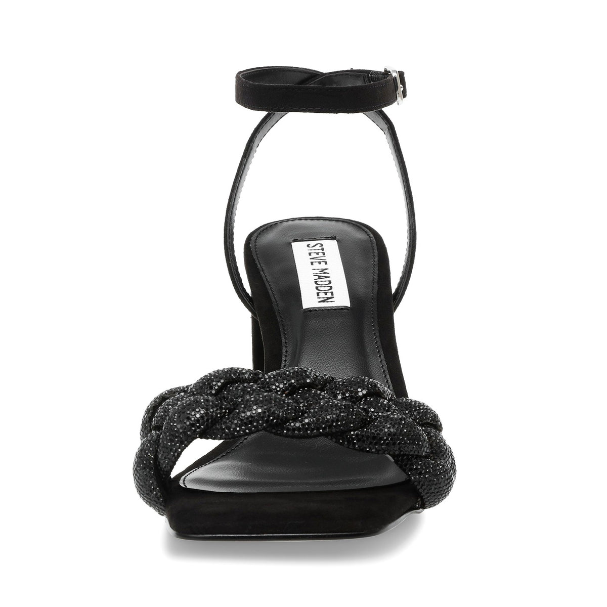Lidia Black / Crystal - Sandali Donna Neri SMSLIDIA-BLK . STEVE MADDEN 