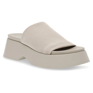 Throw Back Greige Stretch Power Mesh - Sandali Donna Grigi SMSTHROW BACK-GRE . STEVE MADDEN 