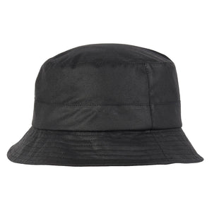 Wax Sports Hat Black - Cappello da Pescatore Barbour Nero FW22-MHA0001-BK91 . BARBOUR 