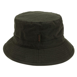 Wax Sport Hat Olive - Cappellino da Pescatore Marrone FW22-MHA0001-OL71 . BARBOUR 