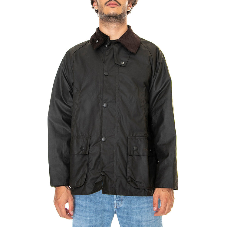 Classic Bedale Wax Jacket Olive - Giacca Invernale Uomo Marrone FW22-MWX0010-OL71 . BARBOUR 