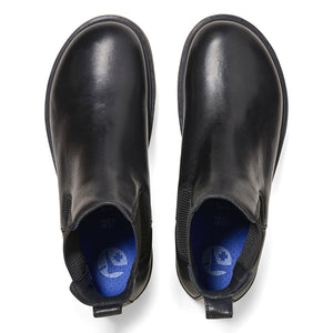 Highwood Slip On Men black, Natural Leather Boots - Stivaletti Uomo Neri 1025764 . BIRKENSTOCK 
