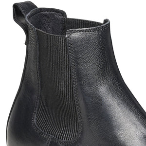 Highwood Slip On Men black, Natural Leather Boots - Stivaletti Uomo Neri 1025764 . BIRKENSTOCK 