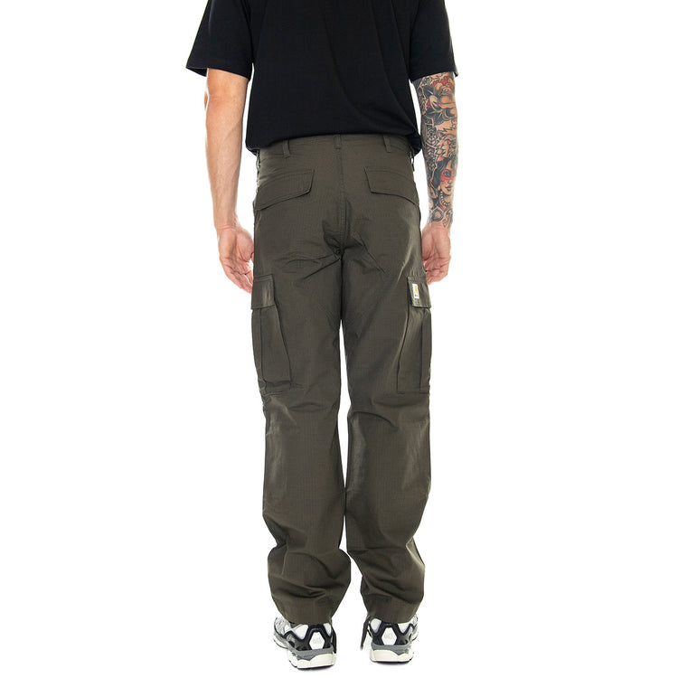 Regular Cargo Pant Cypress / Rinsed - Pantaloni Uomo Verdi I032467.6302 . CARHARTT WIP 