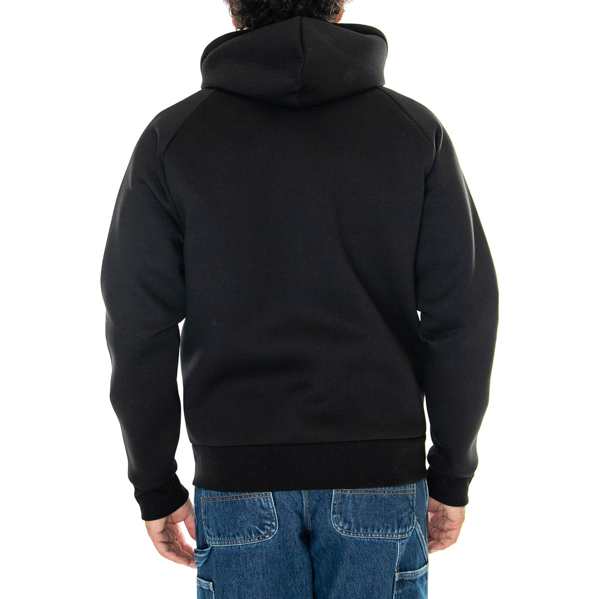 Car-Lux Hooded Jacket Black / Grey - Giacca Invernale Uomo Nera I032935.0GLXX . CARHARTT WIP 
