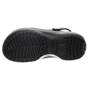 Classic Platform Lined Clog W BLK -  Sandali Donna Neri CR.207938-BLK . CROCS 