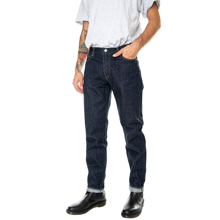 Regular Tapered Rinsed - Pantaloni Denim Jeans Uomo Blu I030675.01.02.32-01.02 . EDWIN 