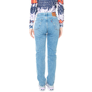 501 Jeans For Women Hollow Days Light Indigo Worn In - Pantaloni Denim Jeans Donna Blu 12501-0415 . LEVIS 