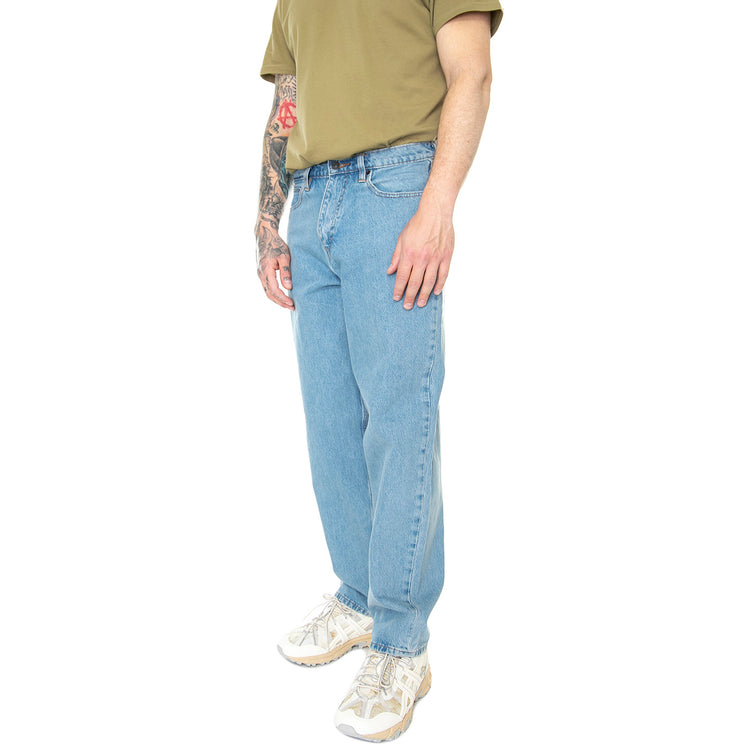Skate Super Baggy Simple Rinse Med Indigo Flat Finish - Pantaloni Denim Jeans Uomo Blu A4298-0003 . LEVIS 