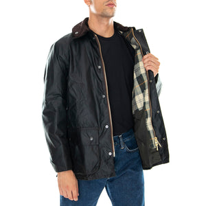 BEDALE WAX JACKET SAGE - Giacca Uomo Verde MWX0018-SG91-FW23 . BARBOUR 