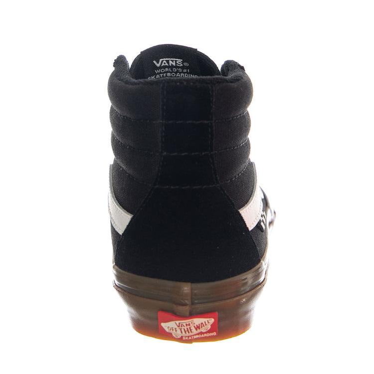 Skate SK8-HI Black Shoes - Scarpe Stringate Collo Alto Uomo Nere VN0A5FCC B9M1 VANS 