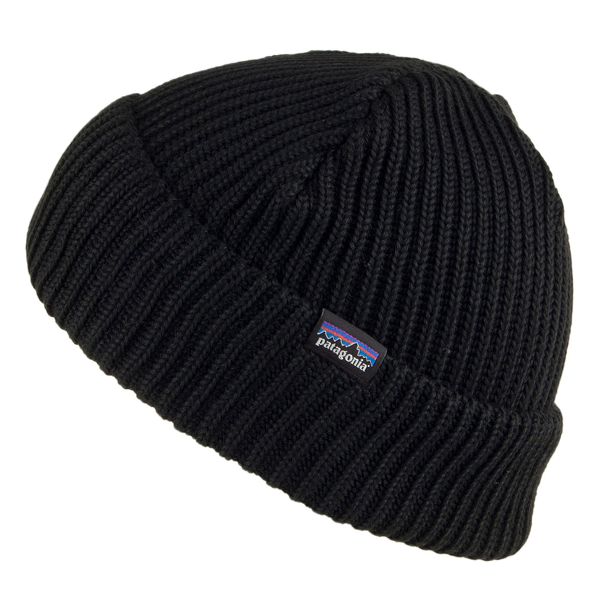 Fishermans Rolled Beanie Black 29105-BLK . PATAGONIA 