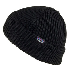 Fishermans Rolled Beanie Black 29105-BLK . PATAGONIA 