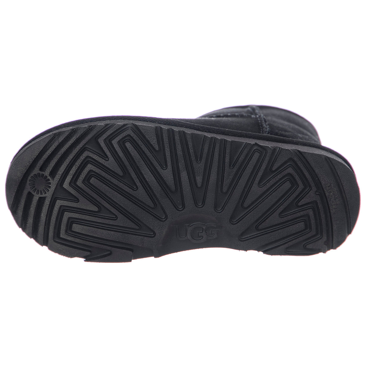 K Classic Mini II -  Black - Stivaletti Bambino Neri LCMIIBLK . UGG 