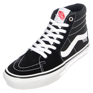 Mens Skate SK8-Hi Shoes - Black / White - Scarpe Stringate Profilo Alto Uomo Nere VN0A5FCCY281 . VANS 