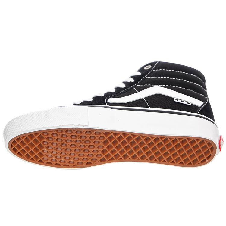 Mens Skate SK8-Hi Shoes - Black / White - Scarpe Stringate Profilo Alto Uomo Nere VN0A5FCCY281 . VANS 