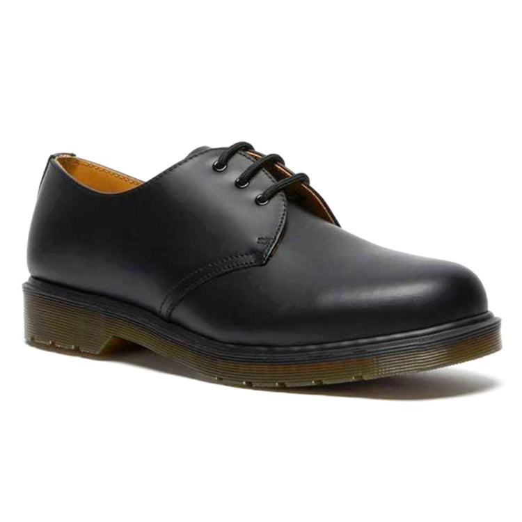 1461 PLAIN WELT SMOOTH - Scarpe Stringate Profilo Basso Uomo / Donna Nere 22115_4 . DR.MARTENS 