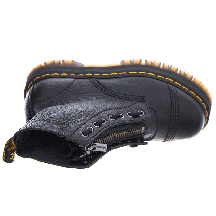 Sinclair Platform Aunt Sally Black - Stivali Stringati Donna Neri DMSSINCBKAS22564001 . DR.MARTENS 