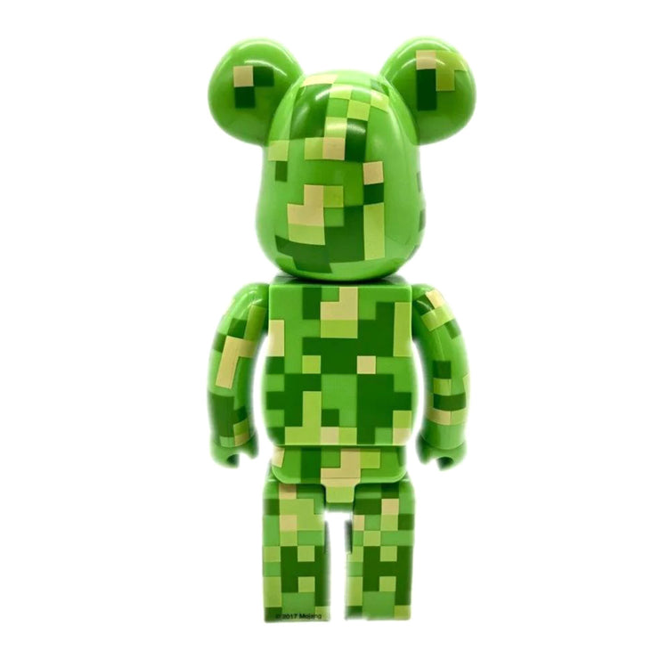 Medicom Minecraft Creeper Be@rbrick Green 400% - Toy Medicom Multicolore MDTMINECRAFT . MEDICOM TOY 