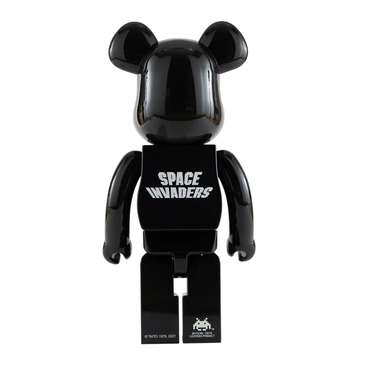 Medicom Space Invaders Be@rbrick Black 400% - Toy Medicom Multicolore MDTSPACE1 . MEDICOM TOY 