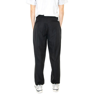 M' Fubar Pleated Pant Black - Pantaloni Uomo Neri 142020201-BLK . OBEY 