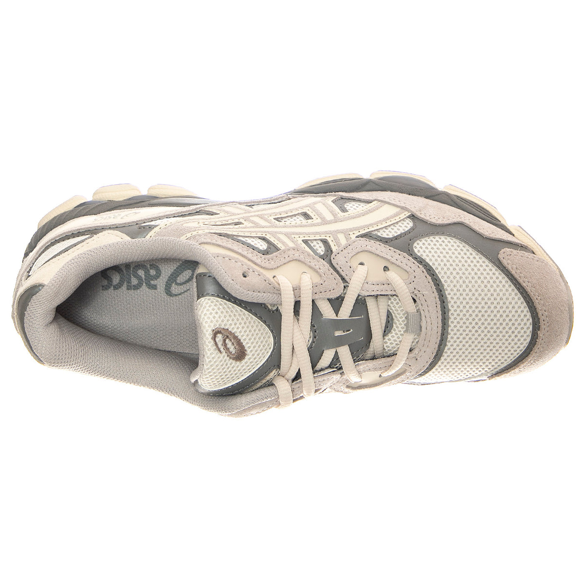 M' Gel-NYC Cream / Oyster Grey - Scarpe Stringate Profilo Basso Uomo Grey /Multicolore 1201A789-103 . ASICS 