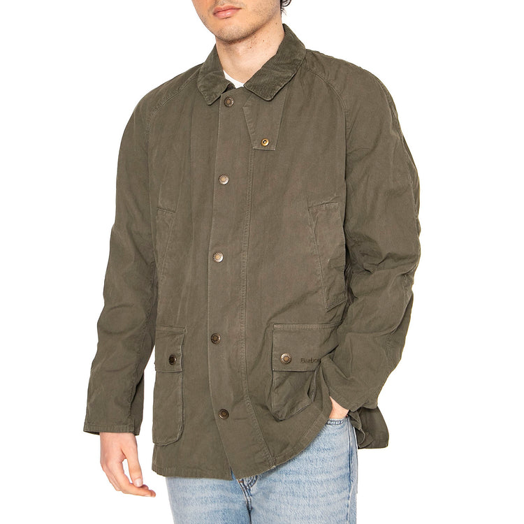 Ashby Casual Olive Jacket - Giacca Uomo Verde MCA0792-OL51-SS23 . BARBOUR 