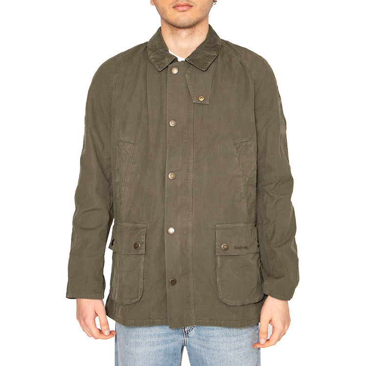 Ashby Casual Olive Jacket - Giacca Uomo Verde MCA0792-OL51-SS23 . BARBOUR 