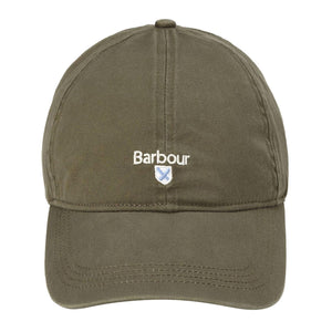 Cascade Sports Cap Olive - Cappellino con Visiera Verde MHA0274OL51 . BARBOUR 