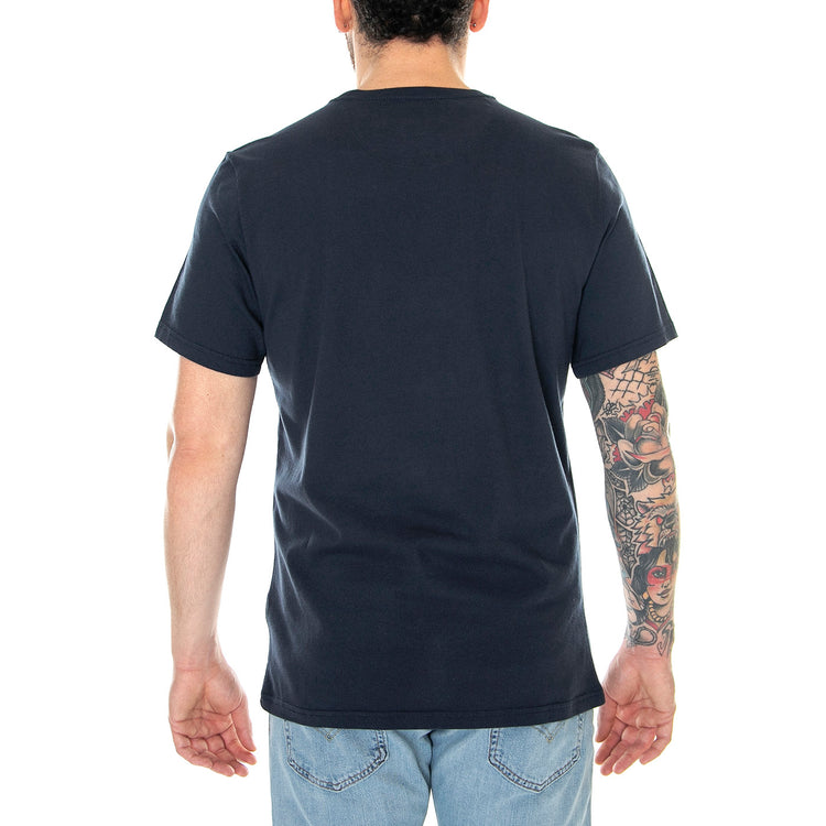Tartan Sports Tee New Navy - Maglietta Girocollo Uomo Blu MTS0670-NY31-SS23 . BARBOUR 