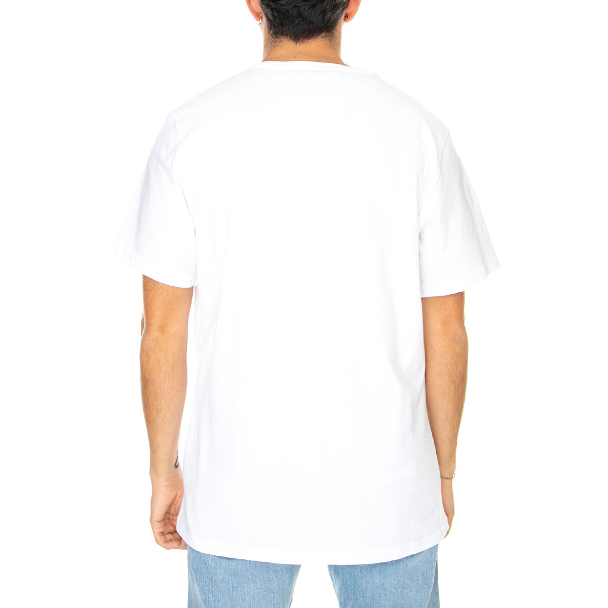Tartan Sports Tee White - Maglietta Girocollo Uomo Bianca MTS0670-WH11-SS23 . BARBOUR 