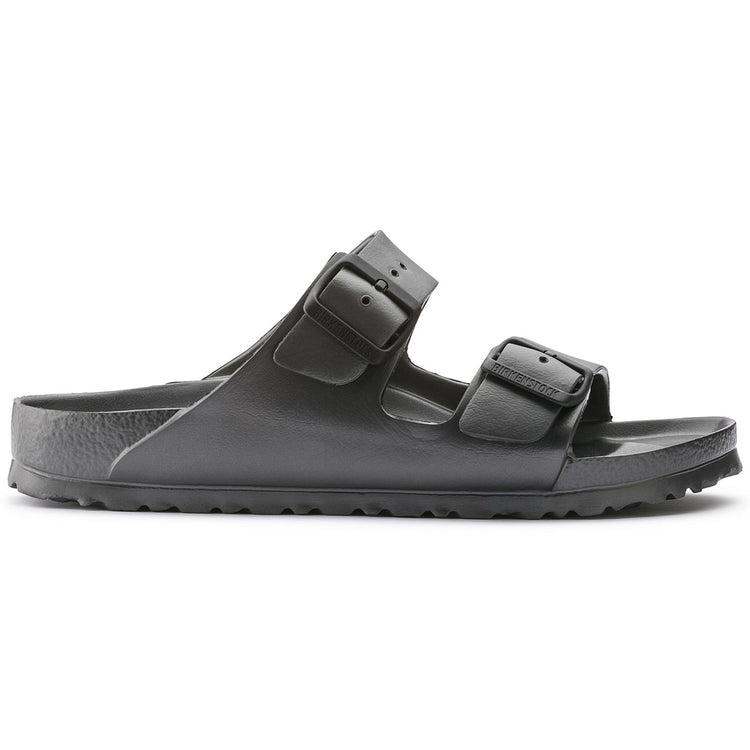 Womens Arizona Eva Sandals  - Metallic Anthracite - Sandali Donna Grigi - Calzata Stretta 1001498 . BIRKENSTOCK 