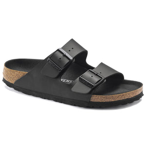 Mens Arizona Triples Birko Flor Sandals - Black - Sandali Uomo Neri - Calzata Stretta 1019069 . BIRKENSTOCK 