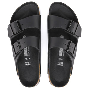 Mens Arizona Triples Birko Flor Sandals - Black - Sandali Uomo Neri - Calzata Stretta 1019069 . BIRKENSTOCK 