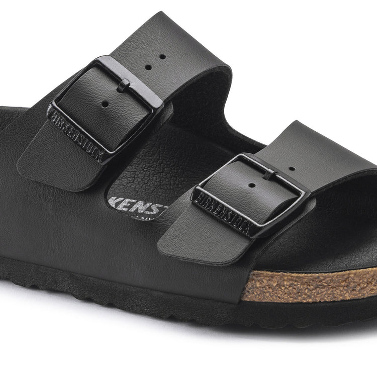 Mens Arizona Triples Birko Flor Sandals - Black - Sandali Uomo Neri - Calzata Stretta 1019069 . BIRKENSTOCK 