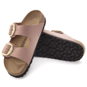 Arizona Big Buckle old rose Nubuck Leather - Sandali Donna Rosa 1024074 . BIRKENSTOCK 