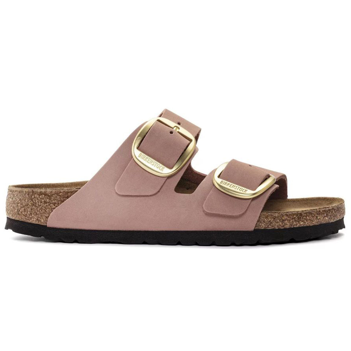Arizona Big Buckle old rose Nubuck Leather - Sandali Donna Rosa 1024074 . BIRKENSTOCK 