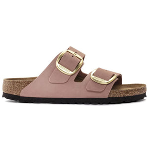 Arizona Big Buckle old rose Nubuck Leather - Sandali Donna Rosa 1024074 . BIRKENSTOCK 