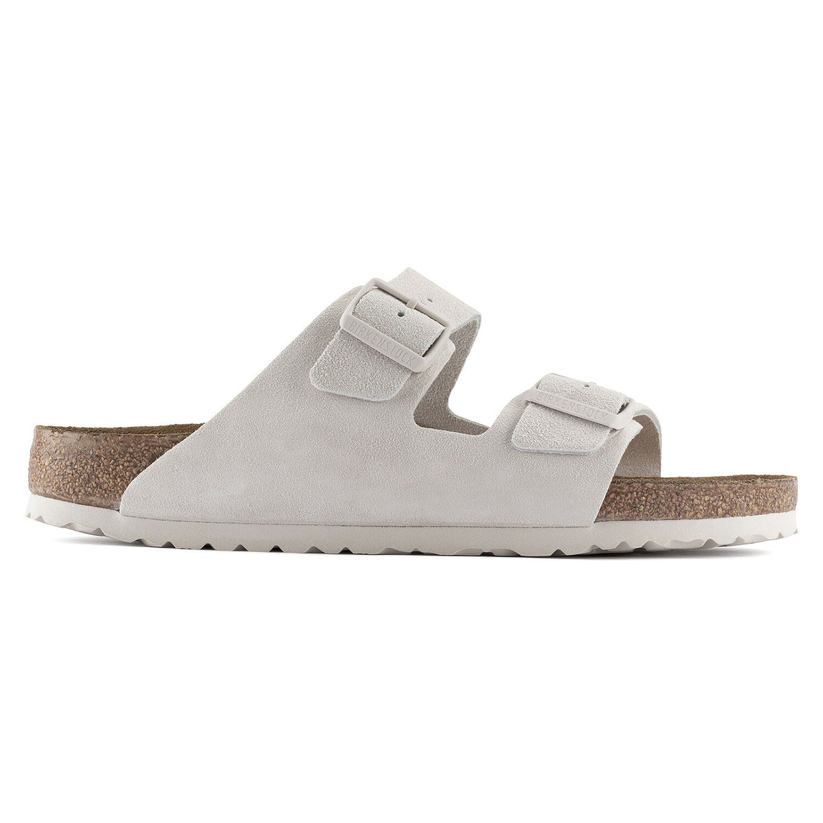 Arizona SFB Antique White Suede Leather - Sandali Donna Bianchi 1024516 . BIRKENSTOCK 