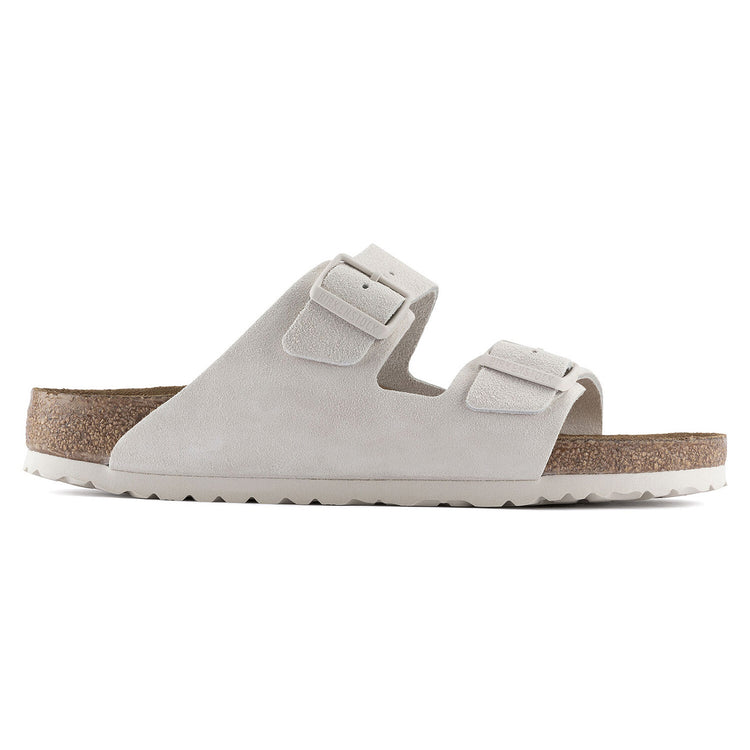 Arizona SFB Antique White Suede Leather - Sandali Donna Bianchi 1024516 . BIRKENSTOCK 